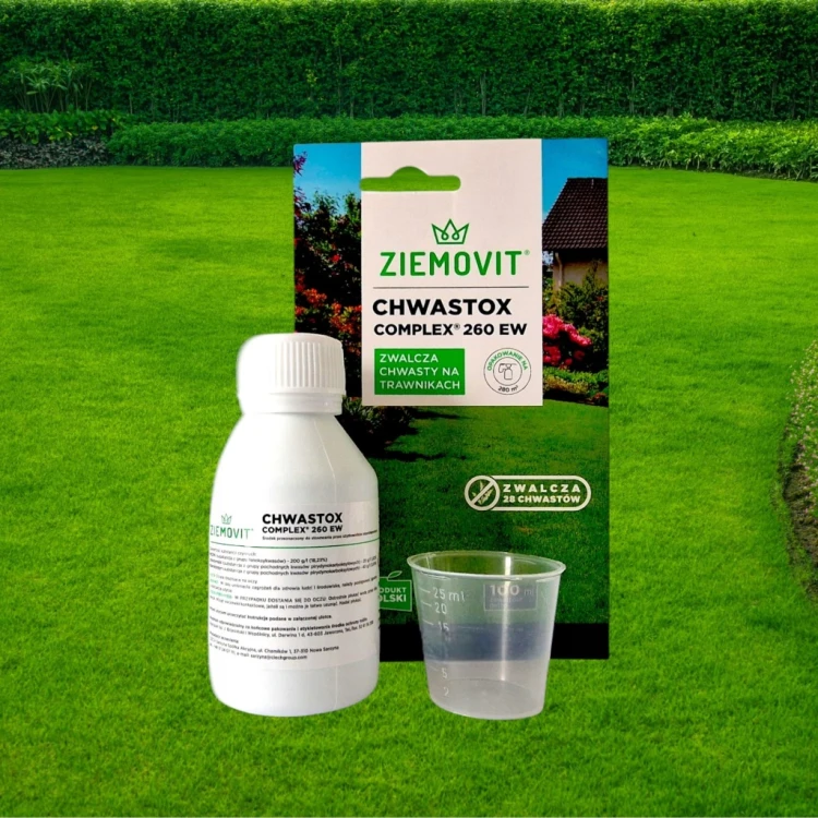 Chwastox Complex 260 EW środek chwastobójczy na chwasty w trawniku 100ml