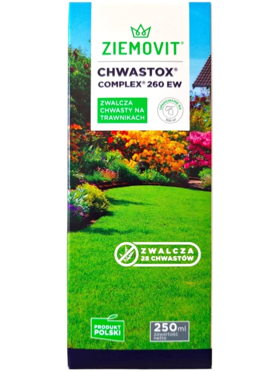 Chwastox Complex 260 EW środek chwastobójczy na chwasty w trawniku 250ml