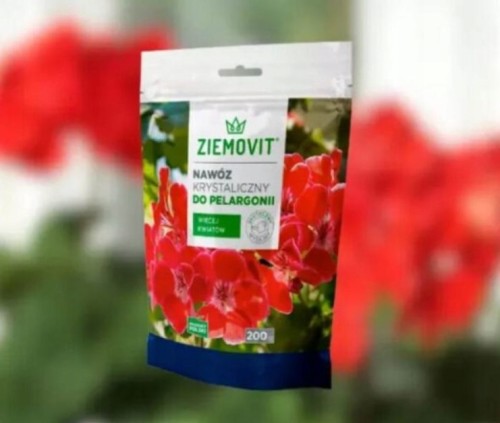Nawóz do Pelargonii Krystaliczny 200g ZIEMOVIT