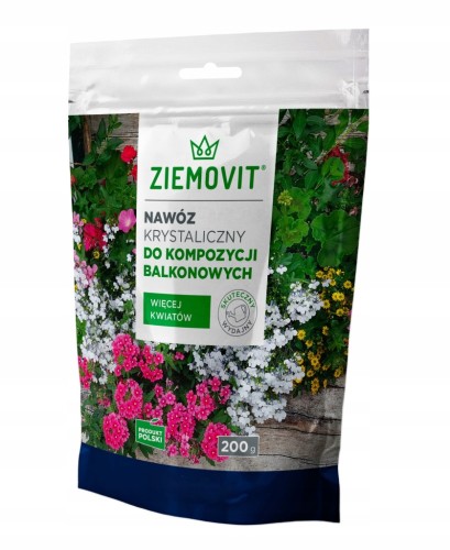 Nawóz Krystaliczny do Kompozycji Balkonowych 200g ZIEMOVIT