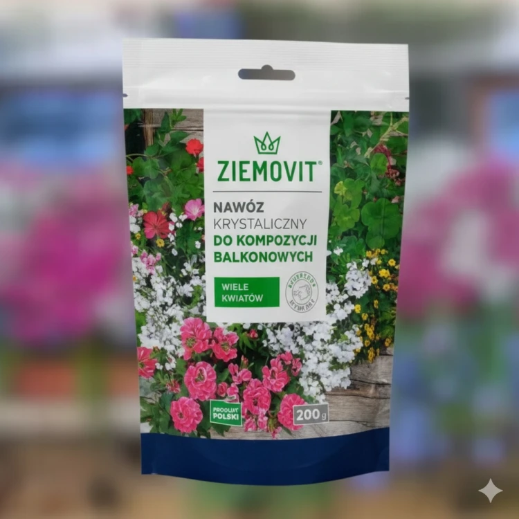 Nawóz Krystaliczny do Kompozycji Balkonowych 200g ZIEMOVIT