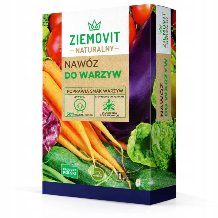 Nawóz do warzyw Organiczny 1kg Ziemovit