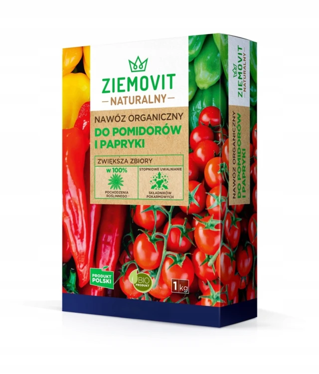 Nawóz do pomidorów i papryki Organiczny 1kg ZIEMOVIT