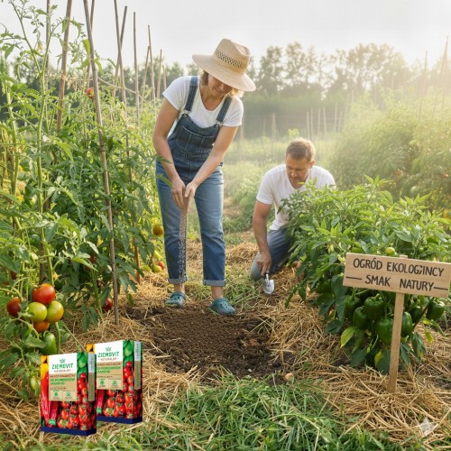 Nawóz do pomidorów i papryki Organiczny 1kg ZIEMOVIT
