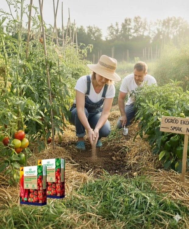 Nawóz do pomidorów i papryki Organiczny 1kg ZIEMOVIT