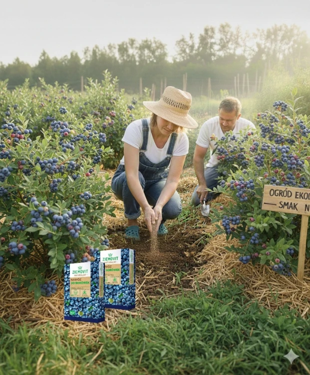 Nawóz do Borówek Organiczny 1kg ZIEMOVIT