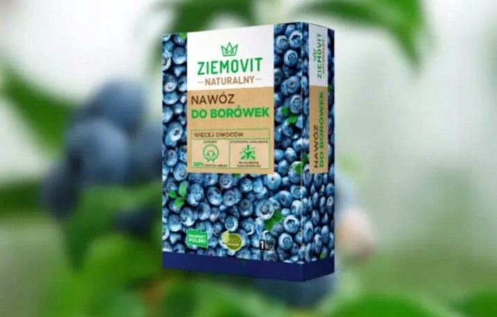 Nawóz do Borówek Organiczny 1kg ZIEMOVIT