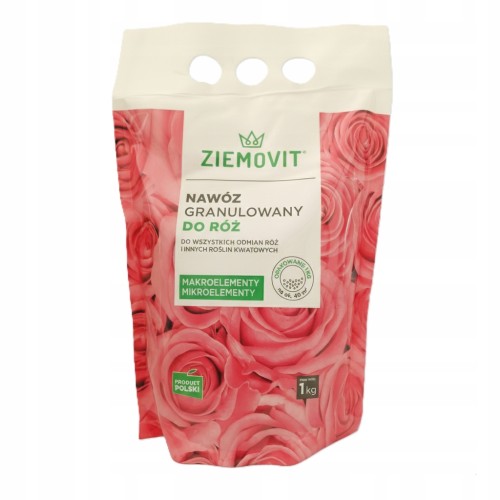 Nawóz do Róż i Roślin Kwiatowych Granulowany 1kg ZIEMOVIT