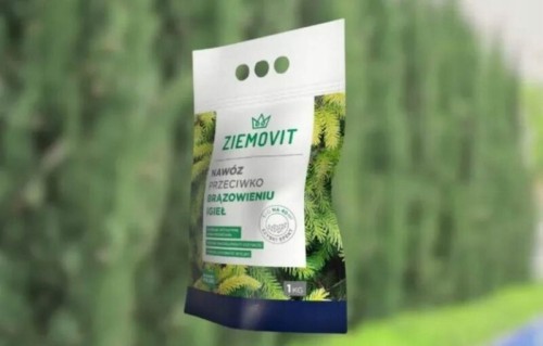 Nawóz do iglaków przeciw brązowieniu igieł 1kg ZIEMOVIT