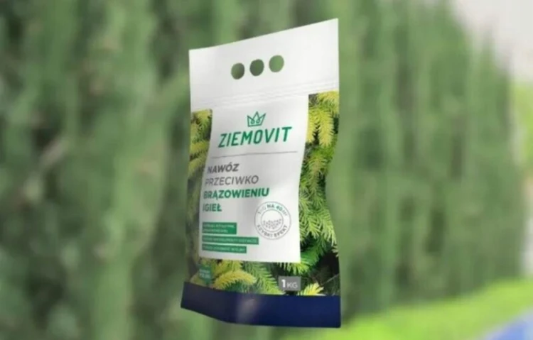 Nawóz do iglaków przeciw brązowieniu igieł 1kg ZIEMOVIT