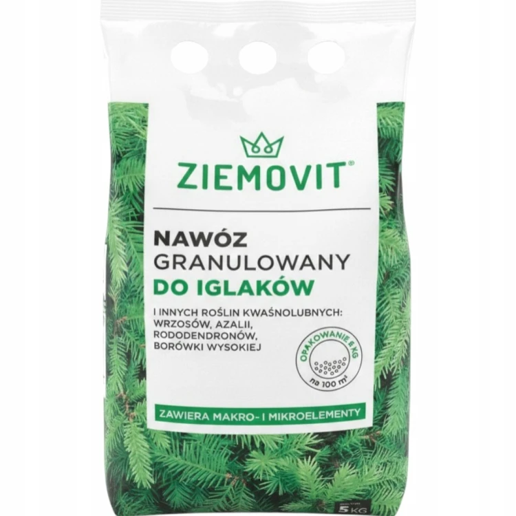 Nawóz do Iglaków 5kg Granulat ZIEMOVIT